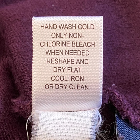 Banana Republic I Purple Cowl Neck Sweater Dress I Holiday 2008 - Picture 15 of 16